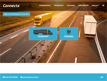 Tablet Screenshot of connecta.sk