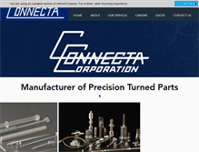 Tablet Screenshot of connecta.com